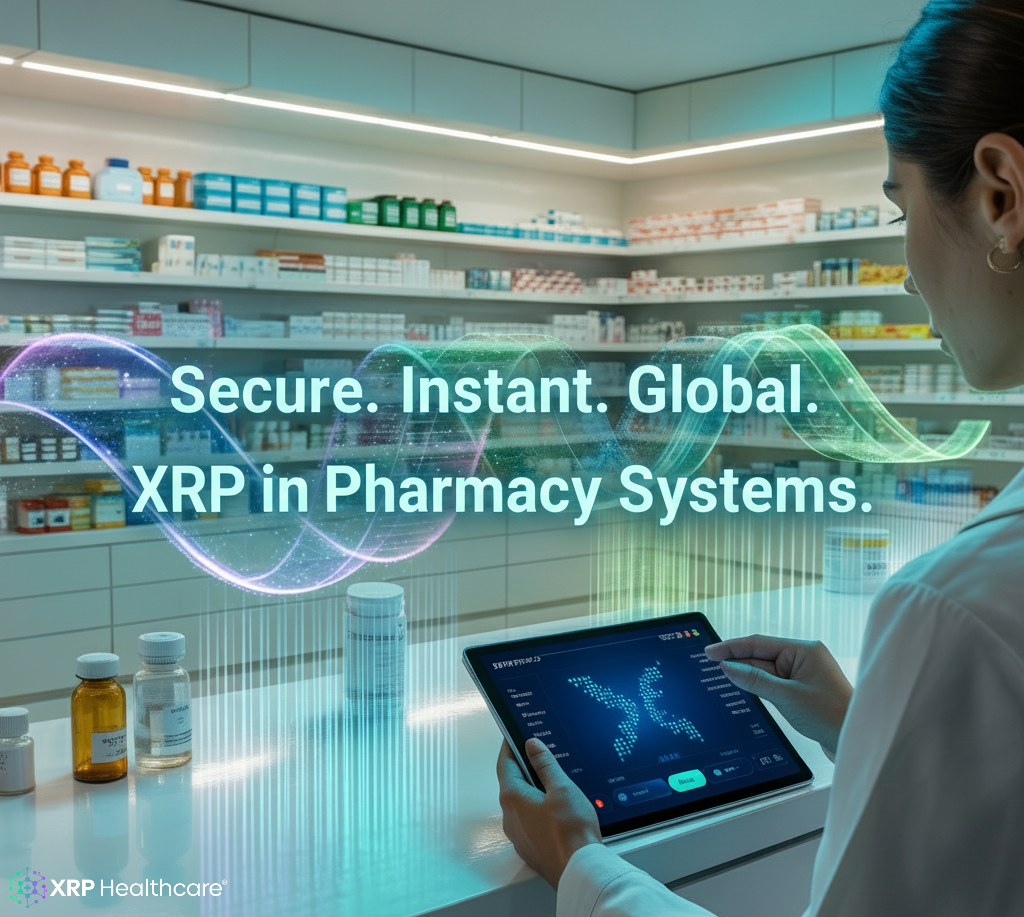 Secure. Instant. Global. XRP in Pharmacy Systems.