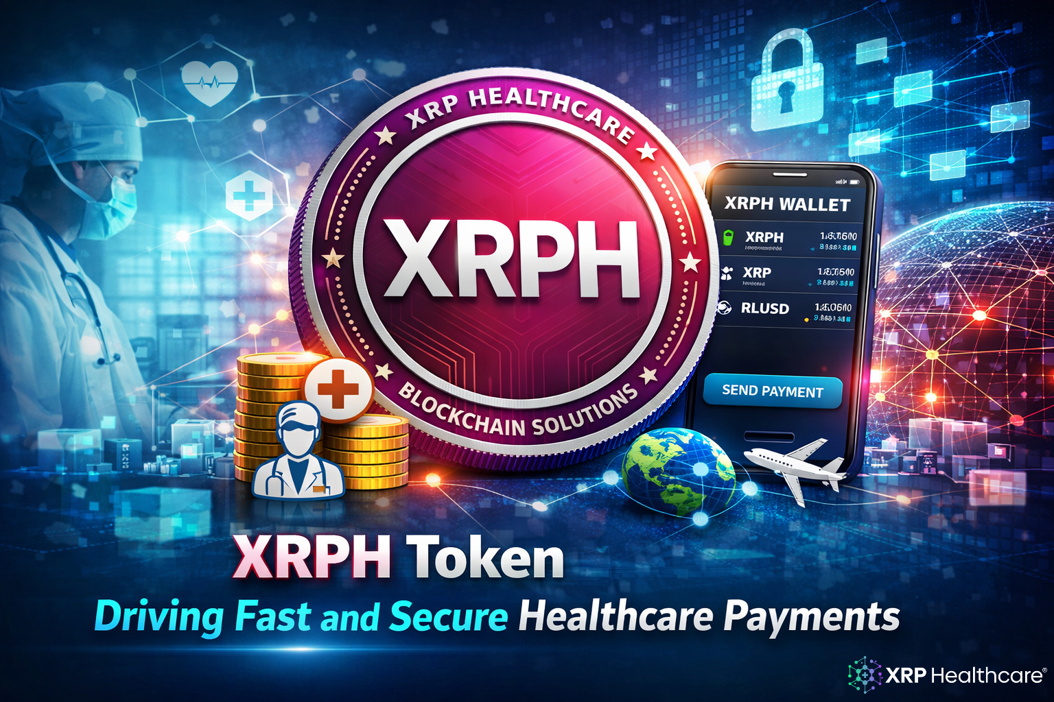 XRPH Token Use Cases in Healthcare Payments Blockchain in Action