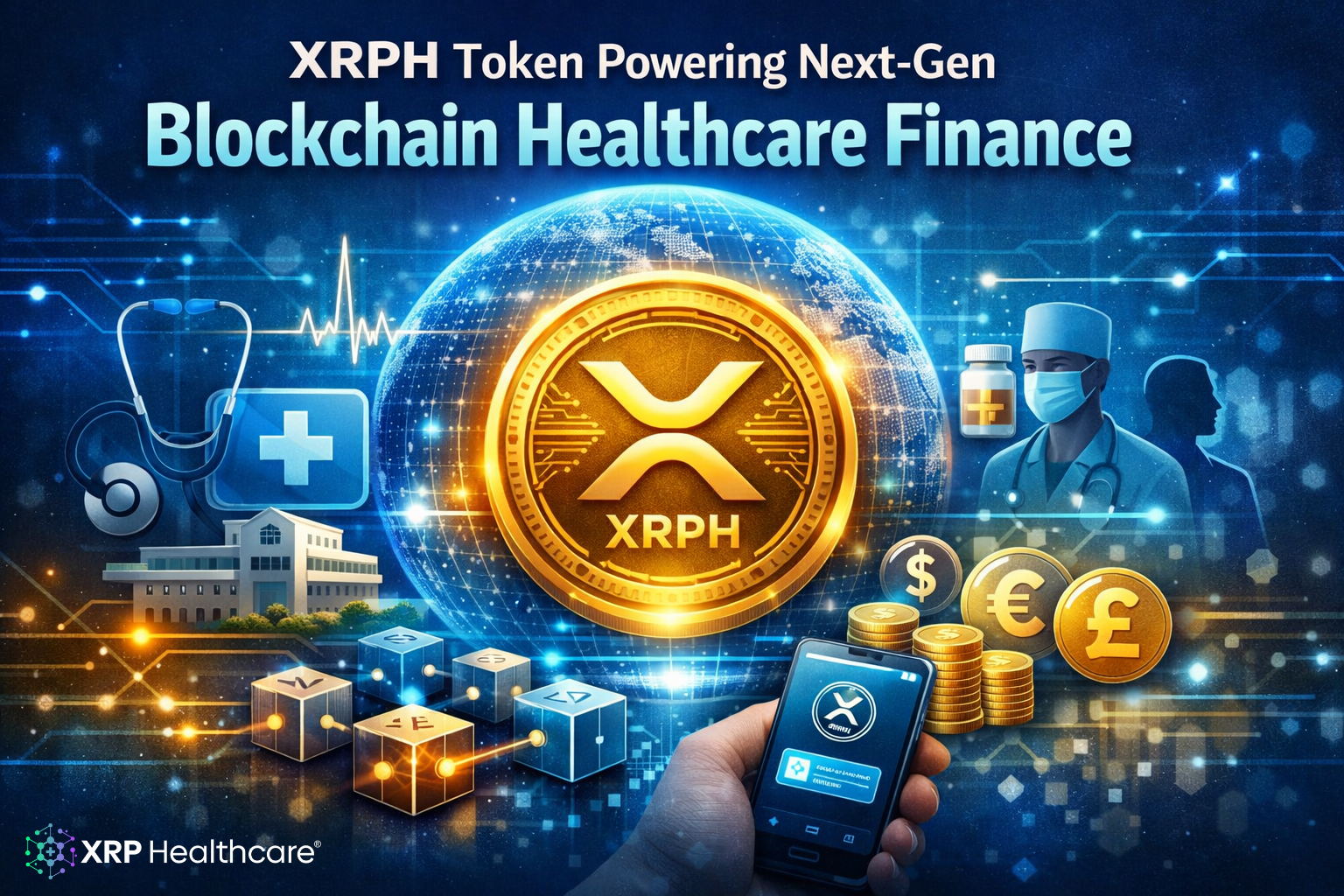 , healthcare blockchain payments, XRPL healthcare finance, XRPH ecosystem, medical payment infrastructure